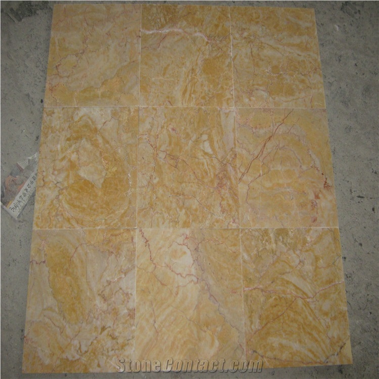 Guang Yellow Marble Tiles