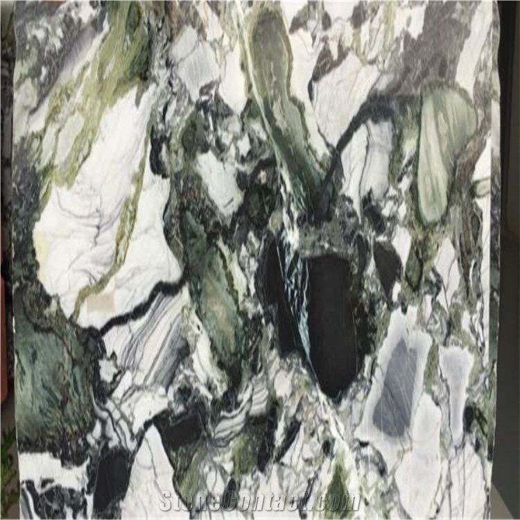 Ice Green Marble Slab