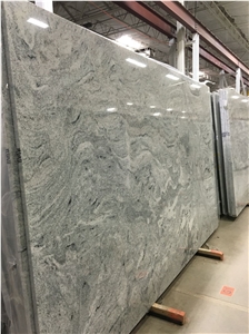 India Viskont Viscount White Granite Slabs Tiles