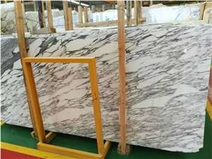Italy Arabescato Carrara White Marble Slabs Tiles
