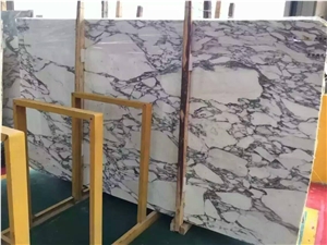 Italy Arabescato White Marble Slabs Tiles