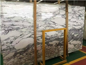 Italy Marmi Bianco Arabescato Venato Marble Slabs