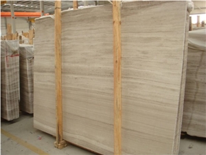 Italy Serpeggiante Trani Wooden Vein Marble Slabs