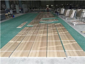 Italy Serpeggiante Trani Wooden Vein Marble Tiles