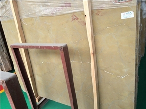 Spain Amarillo Mares Gold Marble Big Slabs Tiles