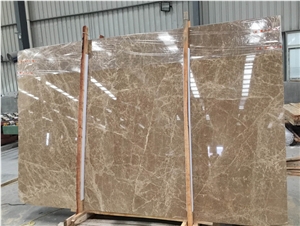 Spain Carey Brown Light Emperador Marble Slabs