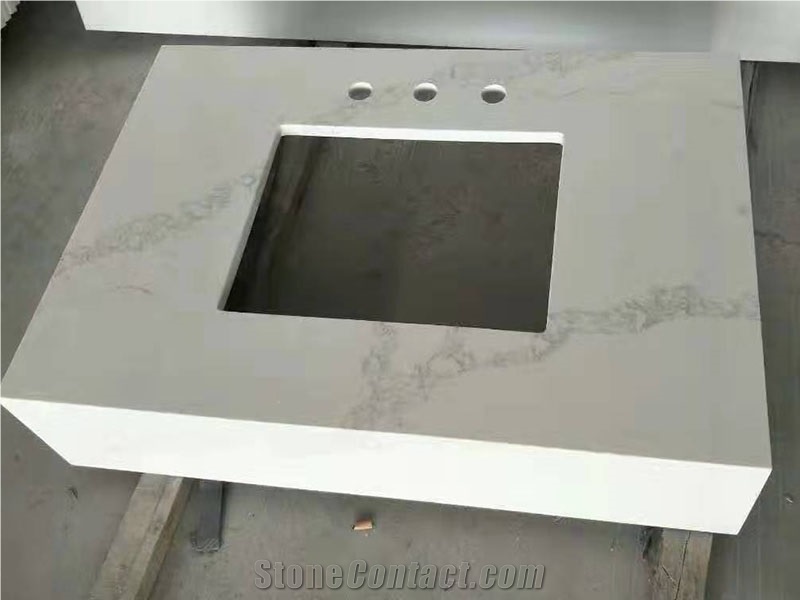 Artificial Quartz Vanity Top