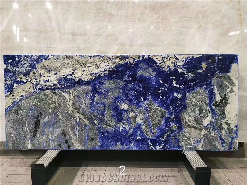 Azul Bahia Blue Granite Slab