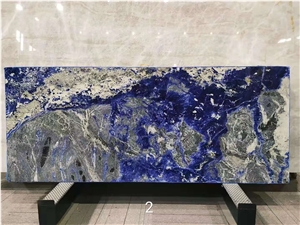 Azul Bahia Blue Granite Slab