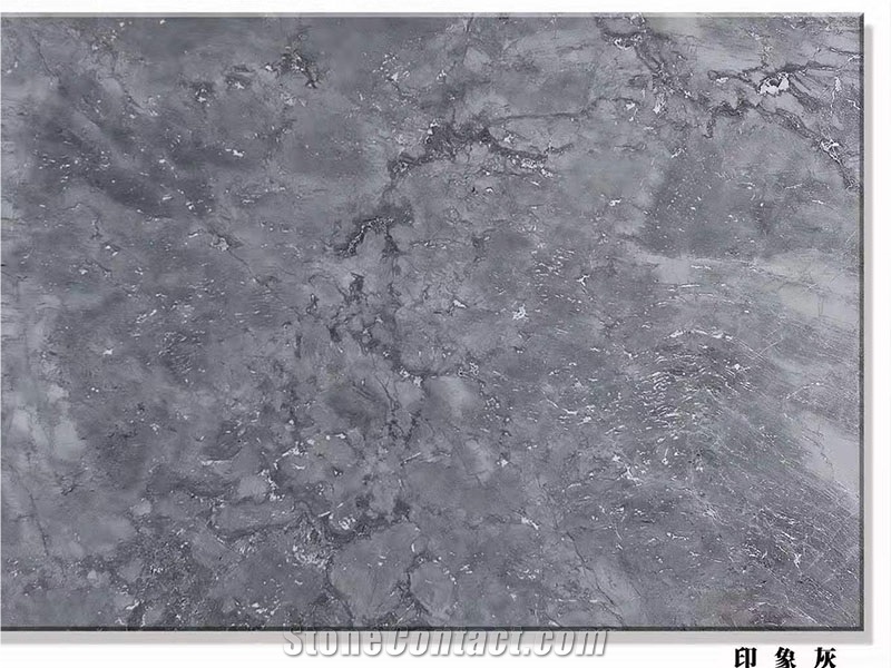 Brazil Impressional Grey Quartz Stone Slab