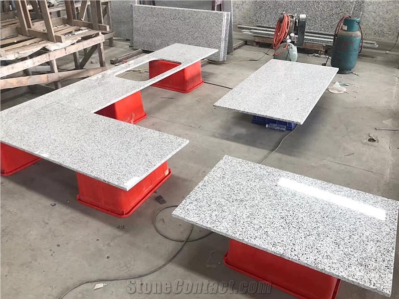 China Cheap Grey Granite Countertop for Kitchen