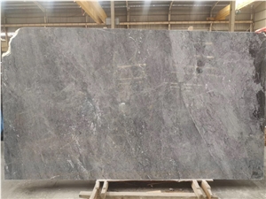 China Phantom Ash Grey Marble Slab