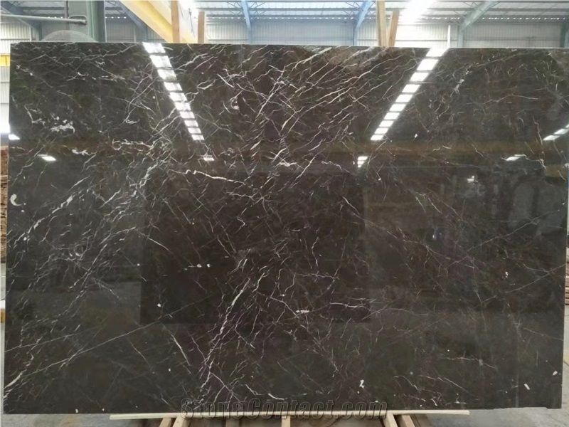 China St.Laurent Brown Marble Slab