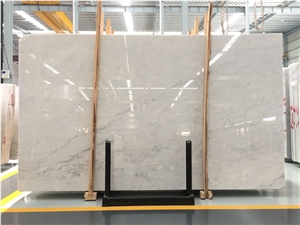 Elizabeth White Marble Slab Tiles from Russia