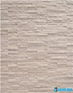 Marble Cladding Chiseled 10 Lines Panel