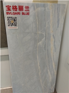 Bvlgari Blue Marble Slabs, Tiles