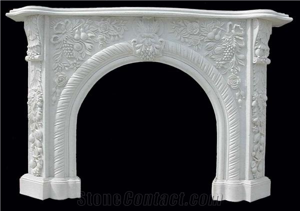 Akm Limestone Carving Fireplaces Interior
