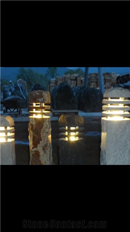 Marble Lanterns Made by Hand