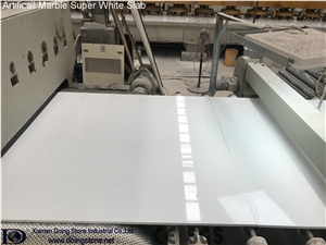 Artificial Marble Super White Slabs