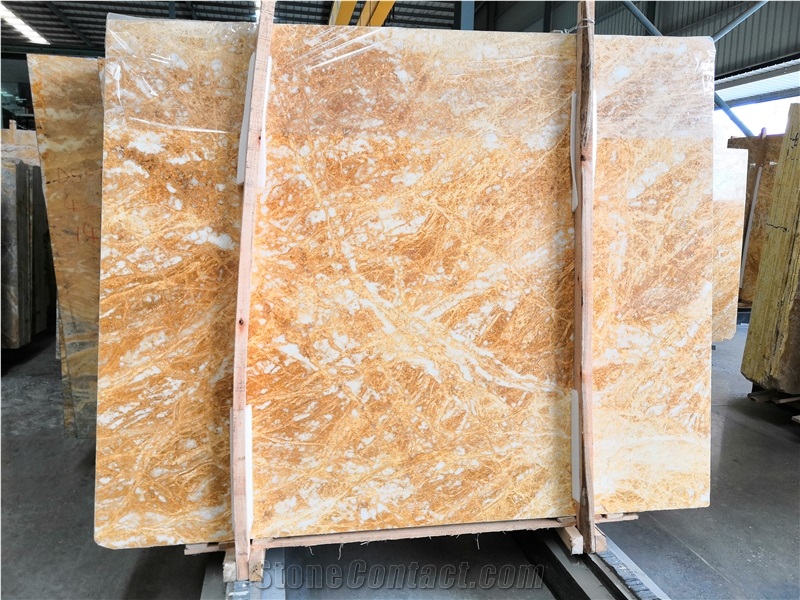 Amber Gold Marble for Walling Tile