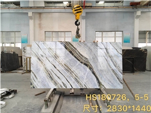 Blue River Marble for Wall Covering