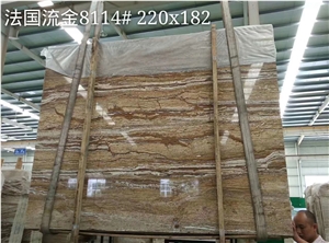 French Golden Travertine for Wall Tile