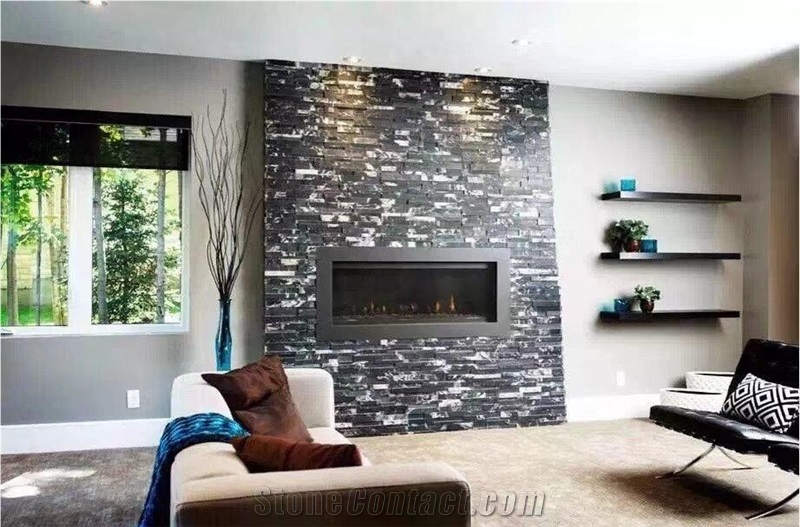 Galaxy Black Marble Walling Mosaic Tile