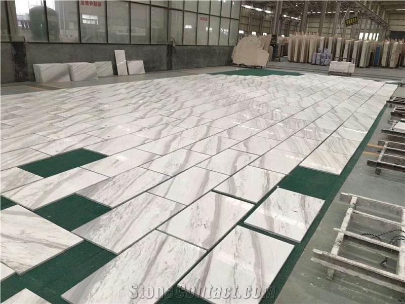 Jazz White Marble Floor Tile