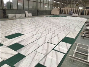 Jazz White Marble Floor Tile