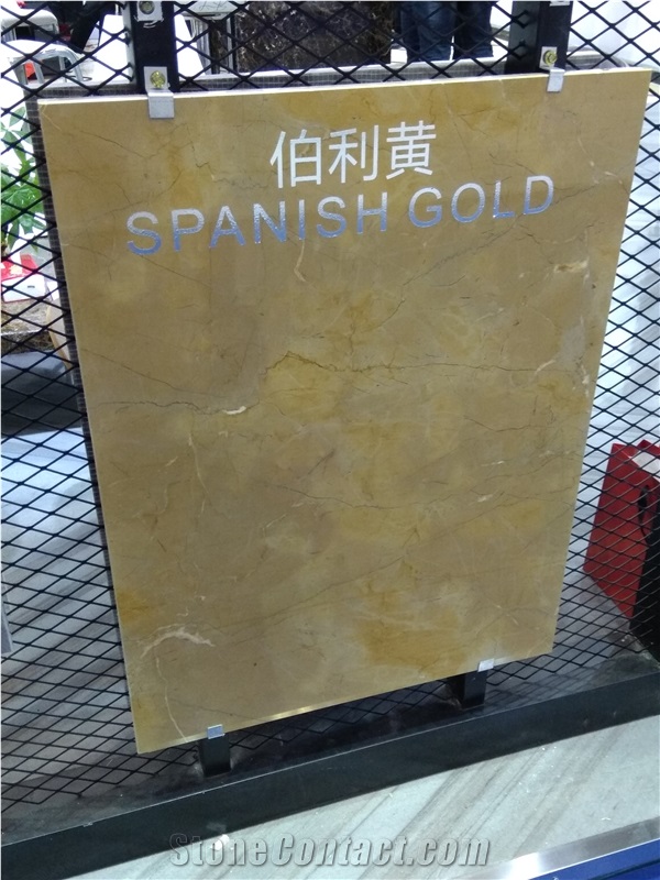 Spanish Gold Marble Slabs, Tiles