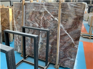 Venece Red Marble Wall Tile