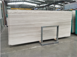 White Wood Vein Marble for Wall Tile