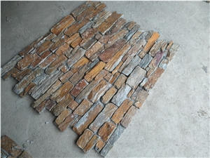 Rusty Slate Cultured Stone Veneer in Stock
