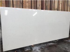 Bianco Carrara Venato Quartz Stone for Countertop