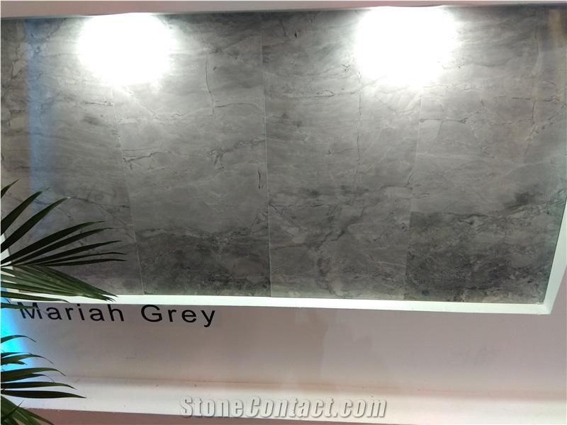 Mariah Grey Marble Slabs, Tiles Cut to Size
