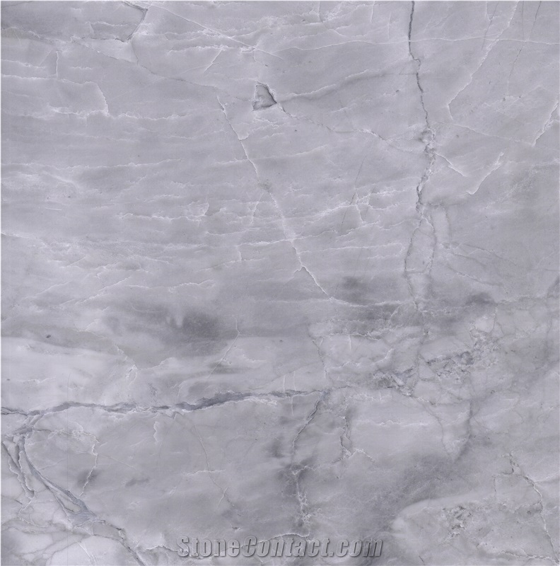 Mariah Grey Marble Slabs, Tiles Cut to Size
