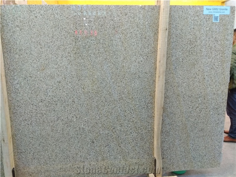 New G682 Granite Slabs, Tiles