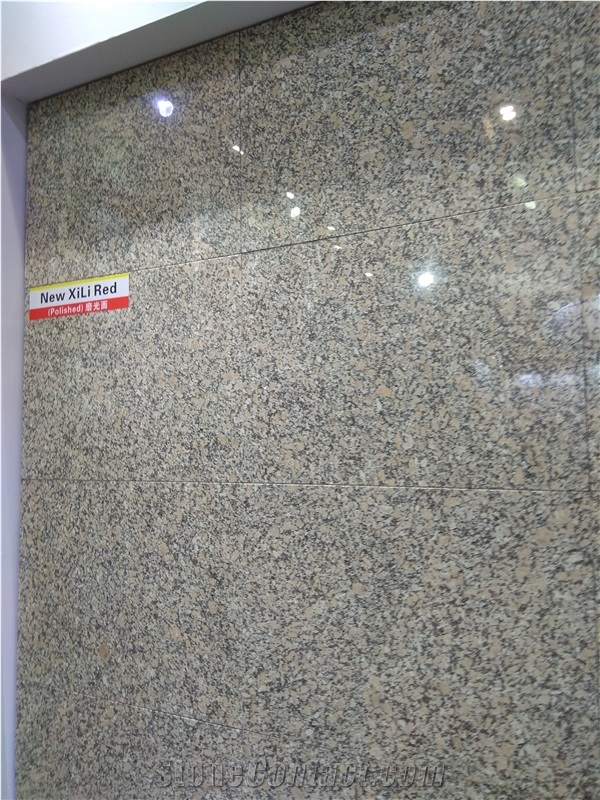 New Xili Red Granite Polished Slabs, Tiles
