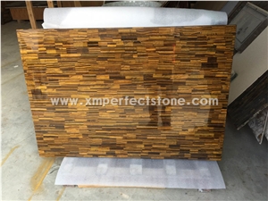 Luxury Gemstone Table Top Reception Counter Top