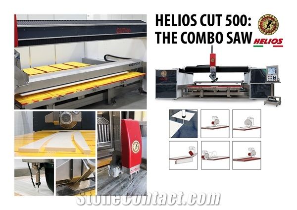 Helios Cut 500 Bridge Saw - Bridge Cutting Machine - Cnc Router