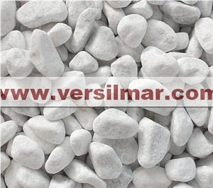 Bianco Carrara Pebbles Mm. 15/25.