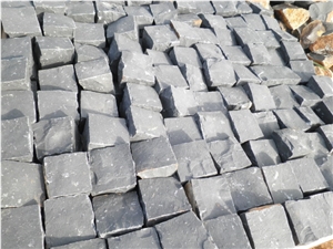 Black Cobble Stone for Landscaping and Pavement