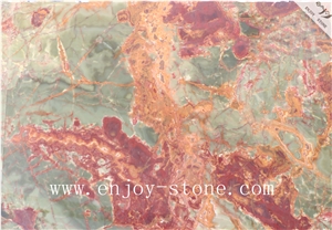Artificial Slab,Crystallized Stone,Polished, Green