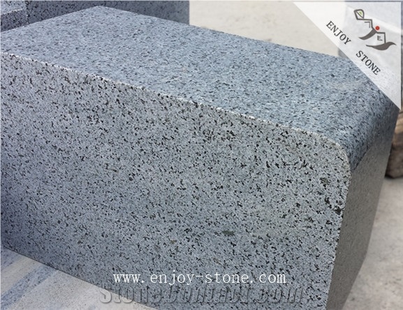 G654 Granite,Sesame Grey,Flamed,Road Paver