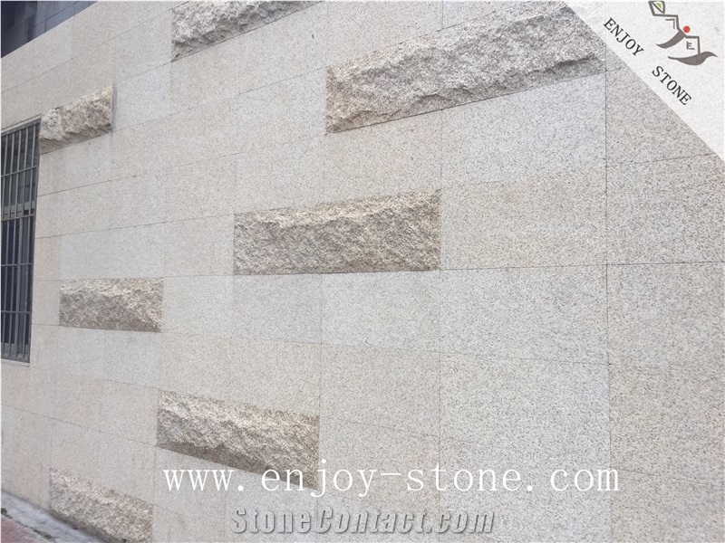 G682 Granite,Wall Landscaping Project