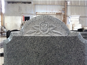 Custom Engraved Cemetery Upright Headstones 06