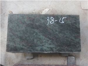 Tropical Green Granite Gravestone Flats Tombstone