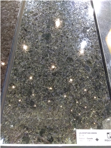 Laurentian Green Granite Slabs, Tiles