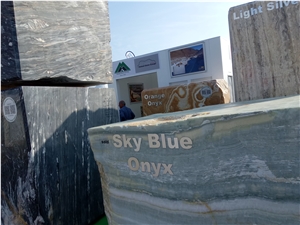 Sky Blue Onyx Blocks