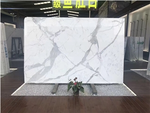 Calacatta White Marble Slabs for Wall Tiles